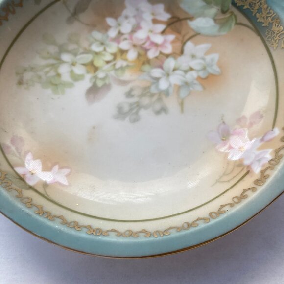 Small Dish Bowl Antique RS Tillowitz Reinhold Schlegelmilch Hand Painted Germany - Picture 5 of 5